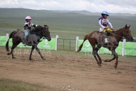 Эрлийз дунд насанд Монгол Улсын Ерөнхийлөгч Цахиагийн Элбэгдоржийн хээр үрээ түрүүллээ