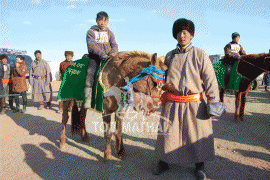 Сүхбаатар аймгийн Мөнххаан сумын уяач Ариун-Үнэнгийн хонгор