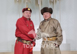 Монгол Улсын Алдарт уяач Ө.Пүрэвбаатар