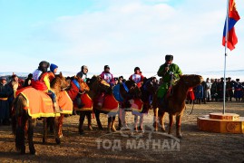 Хэнтий аймгийн баруун бүсийн уралдаанаас...